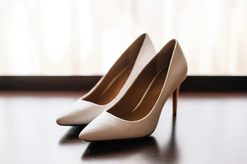 Various types of footwear